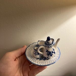 Miniature tea set
